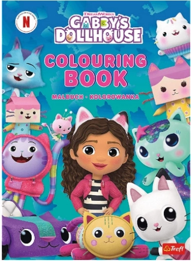 Malbuch Gabby's Dollhouse