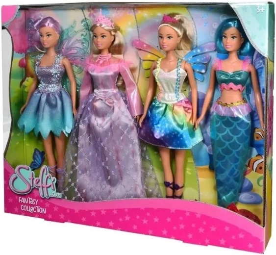 Steffi Love Fantasy-Kollektion mit 4 Puppen