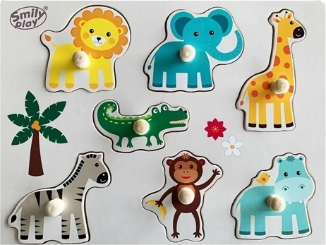 Kinderpuzzle mit Tieren SmilyPlay