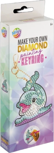 MOXY Diamantmalerei-Anhänger Delfin