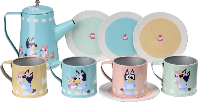 Bluey Kinder-Teeservice – 10-teilig