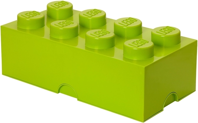 LEGO Aufbewahrungsbox 8 hellgrün