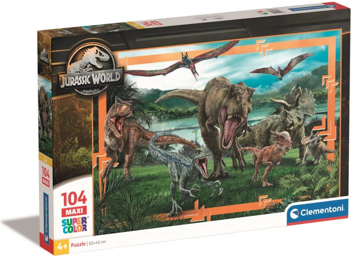 Maxi-Puzzle 104 Teile Jurassic World