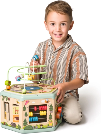 Waldtiere und Pastell-Design, das Kinder begeistert
