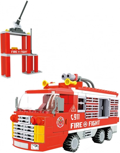 Kompatible Bausteine BLOXO Feuerwehr – Feuerwache 278 Teile