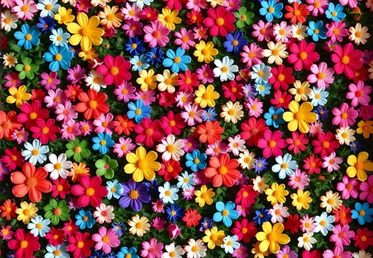 Puzzle Explosion von Blütenblättern 1000 Teile