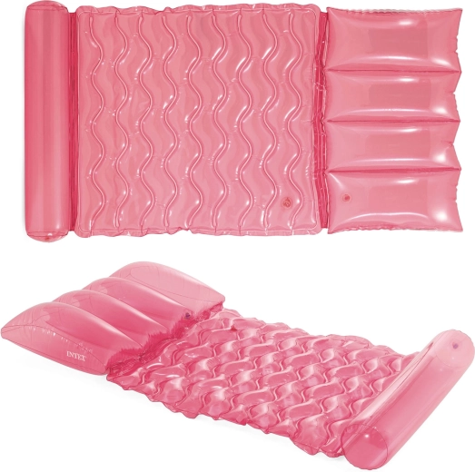 Aufblasbare Strandliege INTEX rosa 173 × 89 cm