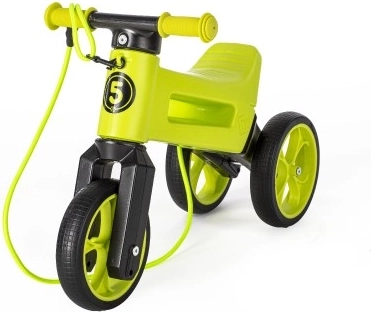 Laufrad Funny Wheels Rider SuperSport 2-in-1 mit Tragegurt – Grün