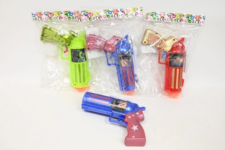 Kinderpistole mit Batteriebetrieb mit Licht- und Soundeffekten