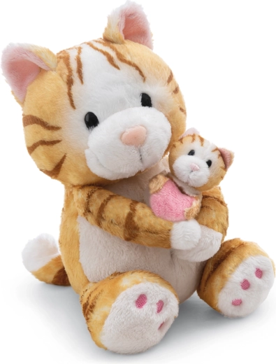 NICI Plüschkätzchen mit Kätzchen Little & Me 20 cm