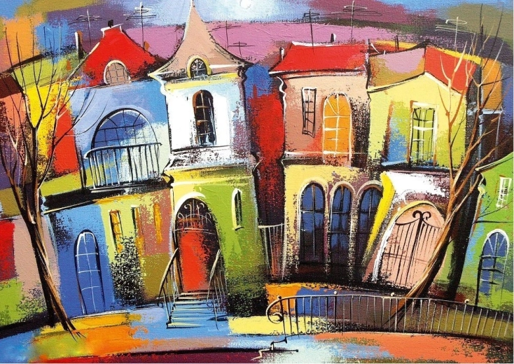 Puzzle ART PUZZLE Märchenhaus 500 Teile