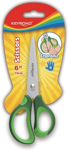 Schulschere KEYROAD Soft 15 cm