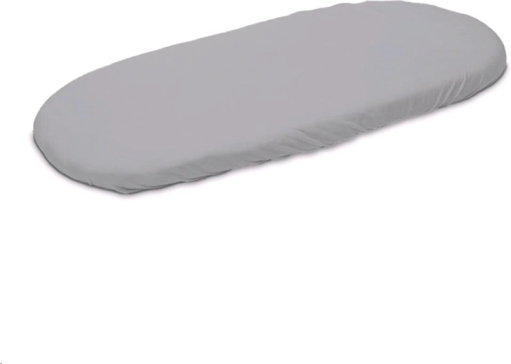 Jersey-Spannbettlaken für den Kinderwagen New Baby grau 35 × 75 cm