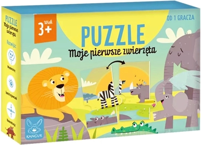 Puzzle Meine ersten Tiere – großes Bodenpuzzle