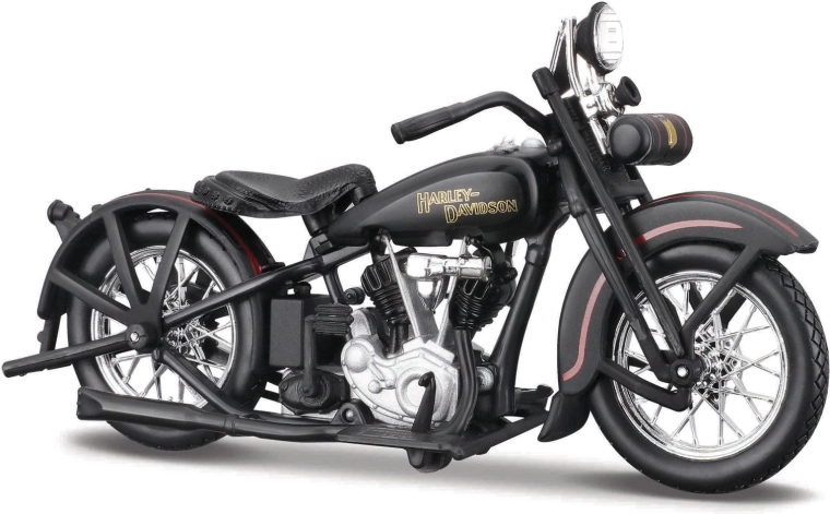 Maisto Motorrad Harley-Davidson 1928 JDH Twin Cam mattschwarz 1:18