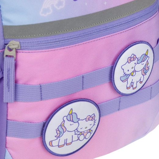 Praktische Taschen und origineller Look mit austauschbaren Patches