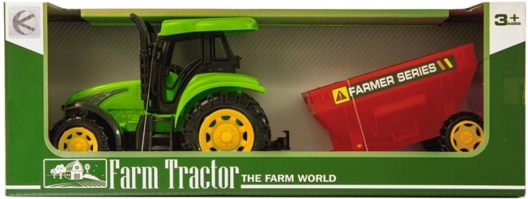 Traktor mit Anhänger für kleine Landwirte – 1 Stück