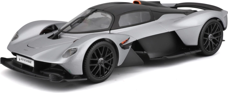 Maisto Aston Martin Valkyrie silbernes Modell 1:18