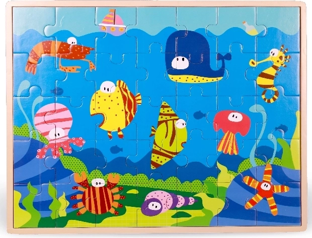Holzpuzzle Ocean TOP BRIGHT, 35 Teile