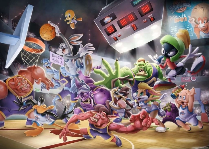 Puzzle SPACE JAM Final Dunk – 1000 Teile RAVENSBURGER
