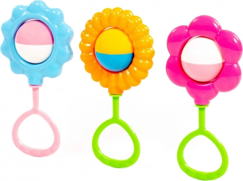 Polesie Rassel-Set Blümchen