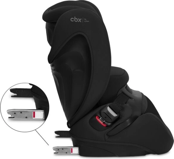 ISOFIX, oberer Haltegurt und komfortable Neigungseinstellung