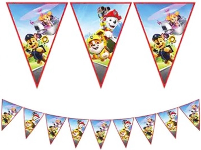 Fahnengirlande Paw Patrol