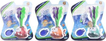 Tauchfisch mit Unterwasserlicht