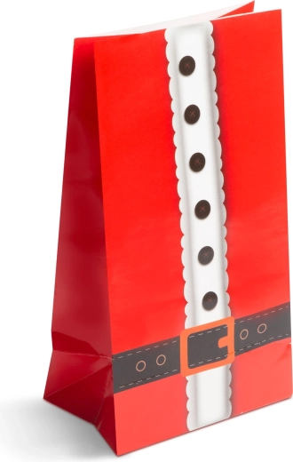 Weihnachtliche Geschenktüte Nikolaus, 4 Stück