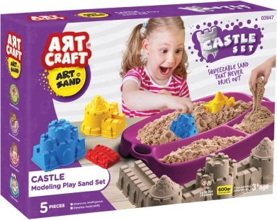 Art Craft kinetischer Sand Burg 600 g