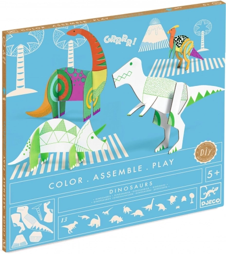 DIY Dinosaurier von Djeco