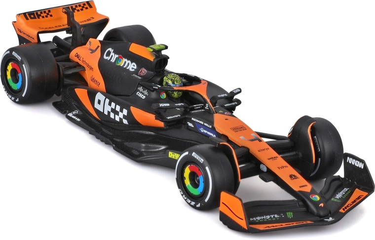 Detailreiche Aerodynamik und rollende Räder