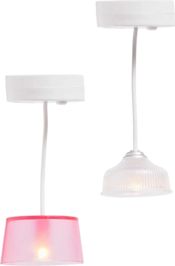 Zwei Pendelleuchten für ein modernes Mini-Interieur