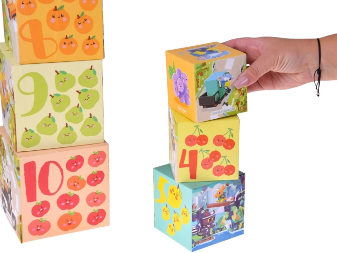 Stapelbar, ineinandersteckbar und ordentlich verstaubar