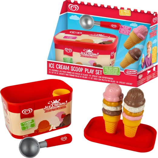 Casdon Algida Spielset – Eiscreme in der Box (4 Sorten)