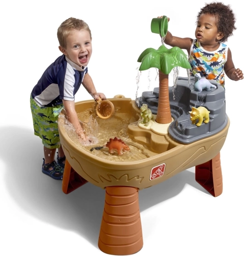 Wasser- und Sandspieltisch Dinosaur Park Adventure Step2 mit Brunnen