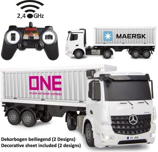 RC-Container-Lkw Mercedes-Benz Arocs 1:26 mit 2,4-GHz-Fernsteuerung