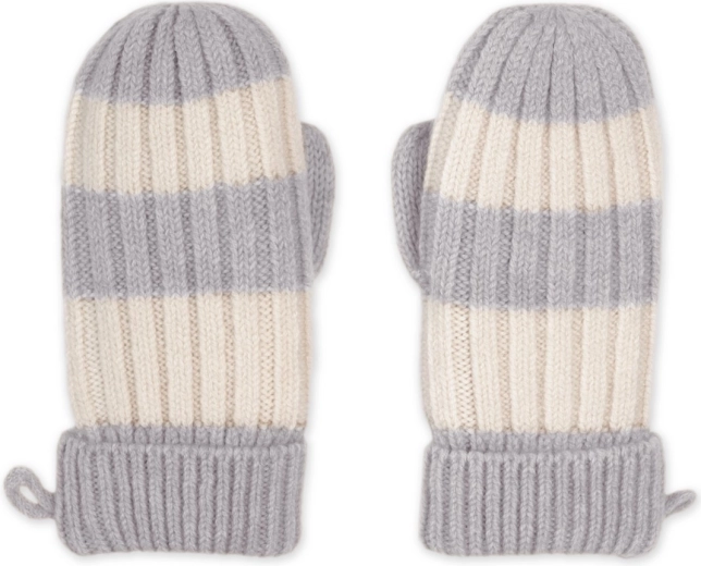 Lodger Merino-Handschuhe Stripe Storm Gr. 1–2 Jahre