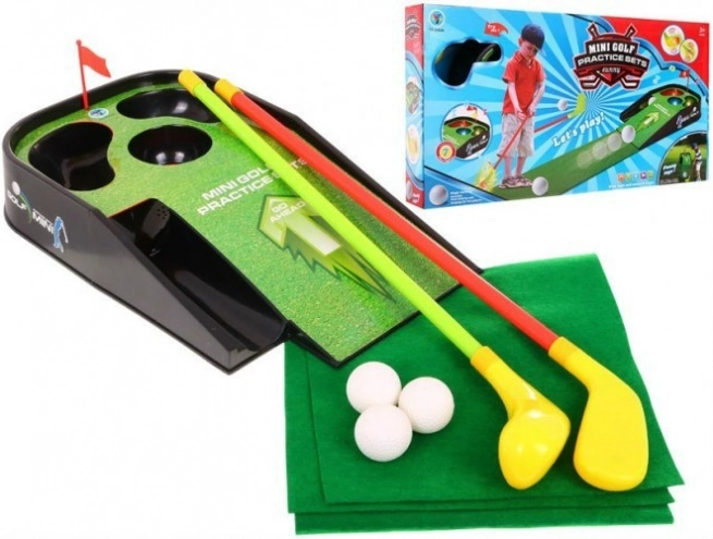 Mini-Golf-Set mit Lichteffekten