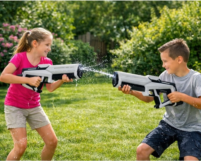 Automatisches Schießen ohne Pumpen