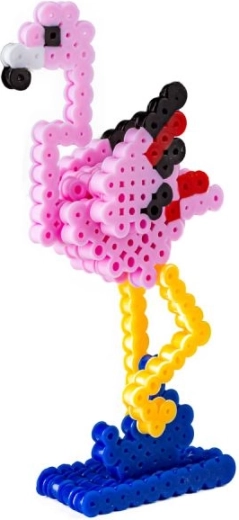 Fertiger 3D-Flamingo als Dekoration