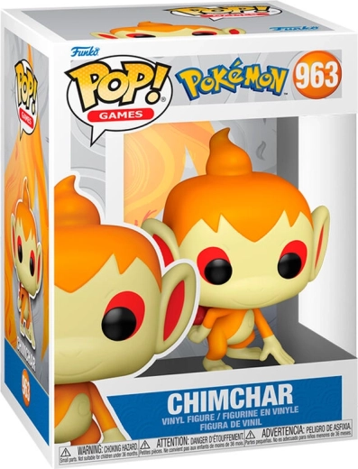 Funko Pop! Games Pokémon Chimchar (Panflam/Ouisticram) #963 - 1 Stück