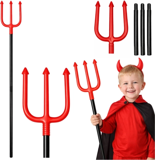 Teufelsgabel für Halloween 112 cm