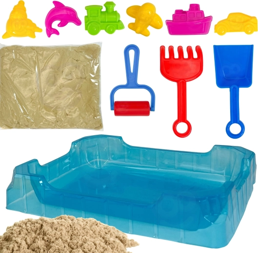 Umfangreiches Set an Werkzeugen und Förmchen