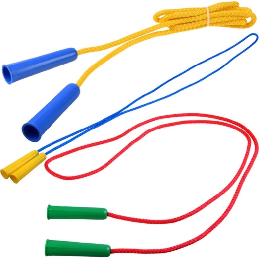 Kinder-Springseil mit Kunststoffgriffen 206 cm