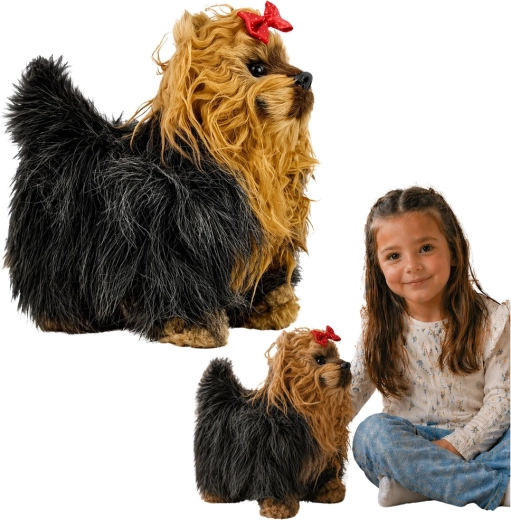Interaktiver York-Hund mit Bellen und Bewegung