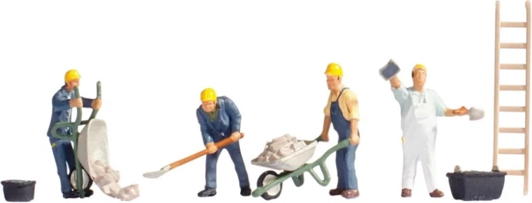 Noch Bauarbeiter – Figuren-Set H0