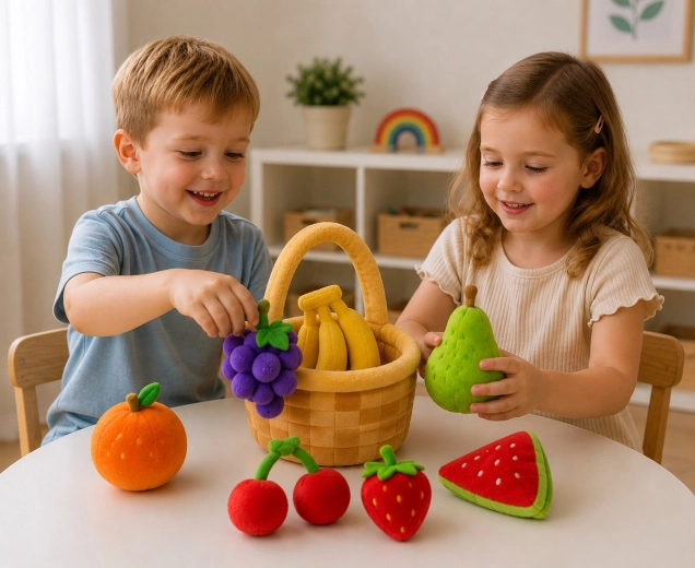 Obst für Kaufmannsladen und Kinderküche