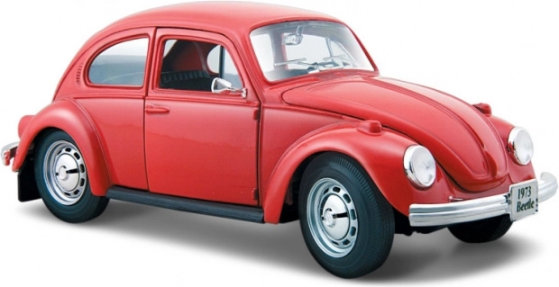Modell Volkswagen Käfer 1973 Rot