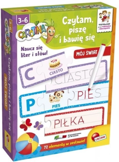 Carotina Ich lerne lesen und schreiben – Meine Welt